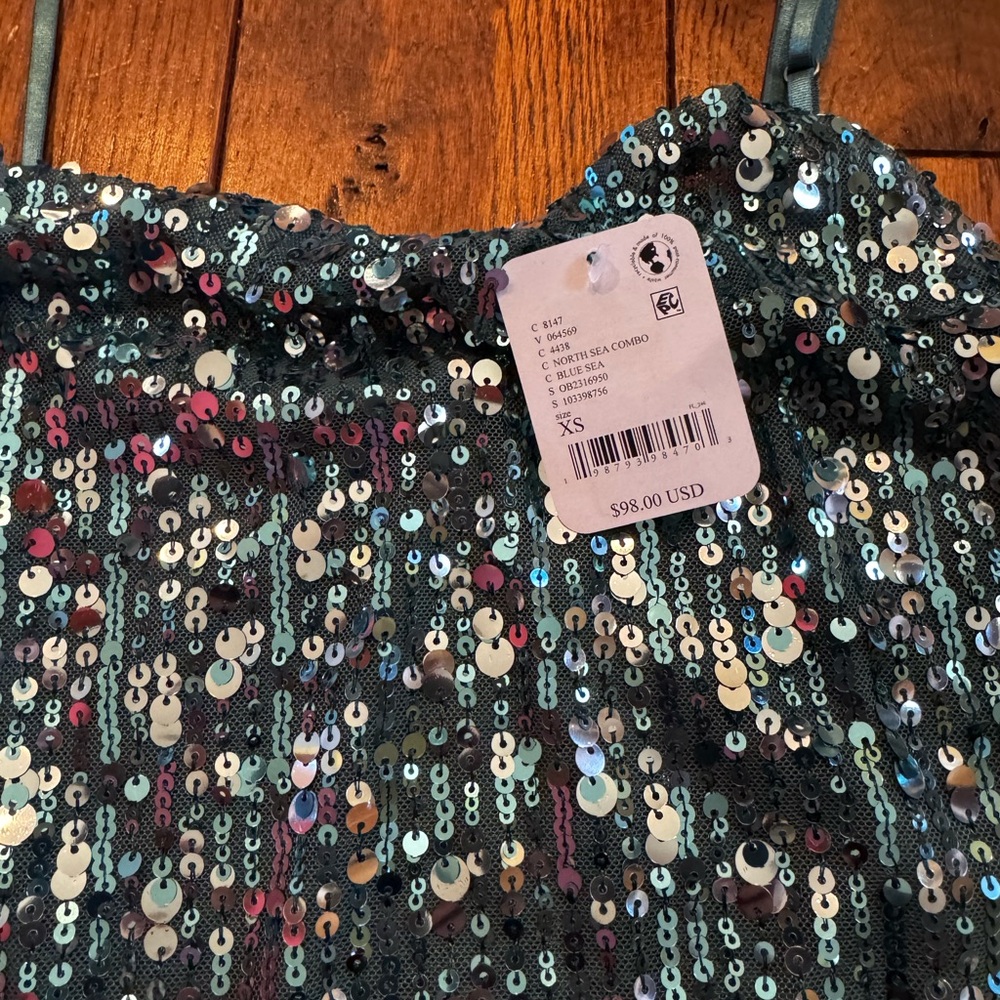NWT Free People Midnight Kiss Mini Slip - Picture 7 of 7